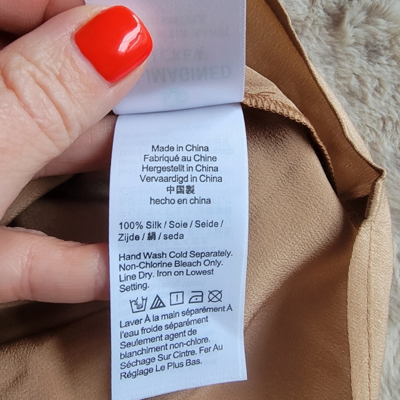 NWT J. Crew Silk patch pocket popover shirt, size XS - Picture 6 of 6